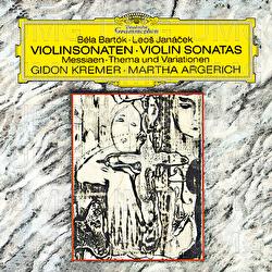 Bartók: Sonata For Violin And Piano No.1, Sz. 75 / Janácek: Violin Sonata / Messiaen: Theme And Variations For Violin And Piano - Gidon Kremer, Martha Argerich