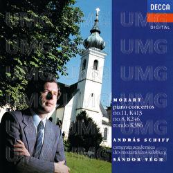 Mozart: Piano Concertos Nos. 8 & 11; Concert Rondo, K. 386 - András Schiff, Camerata Academica des Mozarteums Salzburg, Sándor Végh