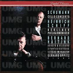 Schumann: Cello Concerto; Adagio & Allegro; Fantasiestücke; 5 Stücke im Volkston - Heinrich Schiff, Gerhard Oppitz, Berliner Philharmoniker