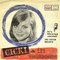 It's Blowing Outside / You Never Believe - Les Vagabonds, Cicki Jakobsson