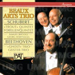 Schubert: Trout Quintet / Beethoven: Piano Trio No.5 "Ghost" - Beaux Arts Trio, Samuel Rhodes, Georg Maximilian Hörtnagel