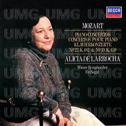Mozart: Piano Concertos Nos. 19 & 22 - Alicia de Larrocha, Wiener Symphoniker, Uri Segal