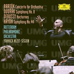 Bartók: Concerto For Orchestra, BB 123, Sz.116 / Dvorák: Symphony No.8 in G Major, Op.88, B.163 / Debussy: Nocturnes, L. 91 / Haydn: Symphony No.44 in E Minor, Hob.I:44 -"Mourning" - Rotterdam Philharmonic Orchestra, Yannick Nézet-Séguin, Collegium Vocale Gent