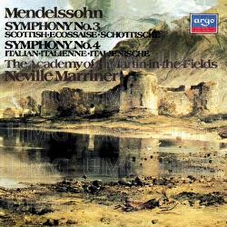 Mendelssohn: Symphonies Nos. 3 "Scottish" & 4 "Italian"