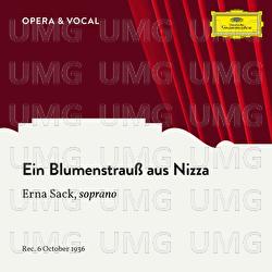 Ein Blumenstrauß aus Nizza - Erna Sack, Orchestra, Walter Schutze