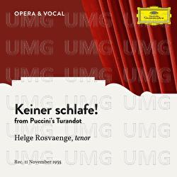Puccini: Keiner Schlafe! - Helge Rosvaenge, Mitglieder Der Staatskapelle Berlin, Franz Alfred Schmidt