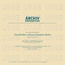 "Ich hatte viel Bekümmernis", BWV 21 – "Es erhub sich ein Streit", BWV 19 – "Gott, der Herr, ist Sonn' und Schild", BWV 79 - Various Artists