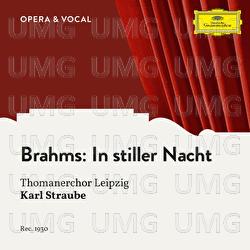 Brahms: 49 deutsche Volkslieder, WoO 33: 42. In stiller Nacht - Thomanerchor Leipzig, Karl Straube
