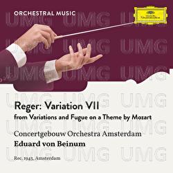 Reger: Variations and Fugue on a Theme by Mozart, Op. 132: Variation VII