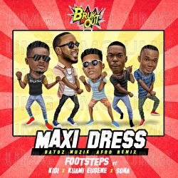 Maxi Dress - Footsteps, Kidi, Kuami Eugene