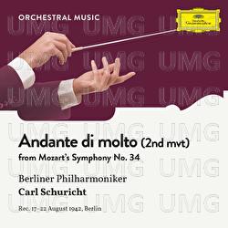 Mozart: Symphony No. 34  In C, KV 338: II. Andante di molto