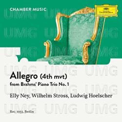 Brahms: Piano Trio No. 1 In B, Op. 8: IV. Allegro