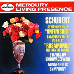 Schubert: Symphonies Nos. 5 & 8 "Unfinished"; Rosamunde Incidental Music - Minneapolis Symphony Orchestra, Stanislaw Skrowaczewski