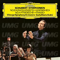 Schubert: Symphony No.4 in C minor, D.417 / Symphony No.8 in B minor, D.759 - Chicago Symphony Orchestra, Carlo Maria Giulini