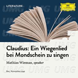Claudius: Ein Wiegenlied bei Mondschein zu singen - Mathias Wieman