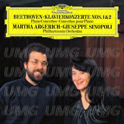 Beethoven: Piano Concertos No.1, Op.15 & No.2, Op.19 - Martha Argerich, Philharmonia Orchestra, Giuseppe Sinopoli