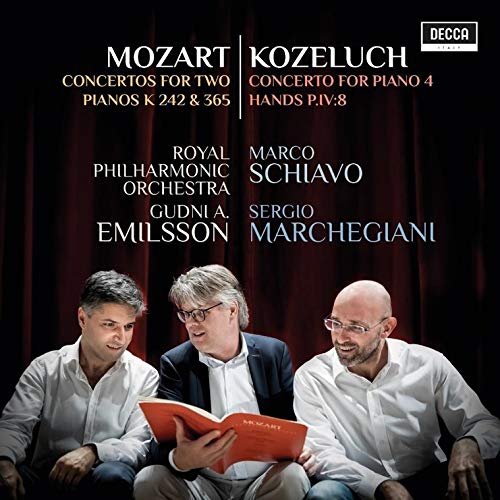 Mozart: Concertos For Two Pianos K 242 & 365; Kozeluch: Four Hands Piano Concerto