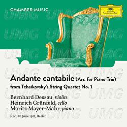 Tchaikovsky: String Quartet No. 1 in D Major, Op. 11, TH 111: 2. Andante cantabile (Arr. for Piano Trio) - Bernhard Dessau, Heinrich Gr&uuml;nfeld, Moritz Mayer-Mahr