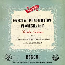 Brahms: Piano Concerto No. 1 - Wilhelm Backhaus, Wiener Philharmoniker, Karl Böhm