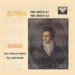 Beethoven: Piano Concertos Nos. 1 & 2 - Wilhelm Backhaus, Wiener Philharmoniker, Hans Schmidt-Isserstedt