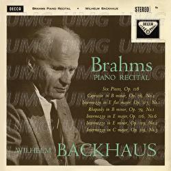 Brahms Recital / Mendelssohn
