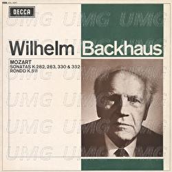 Mozart: Piano Sonatas; Rondo in A Minor - Wilhelm Backhaus
