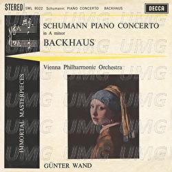 Schumann: Piano Concerto - Wilhelm Backhaus, Wiener Philharmoniker, Günter Wand