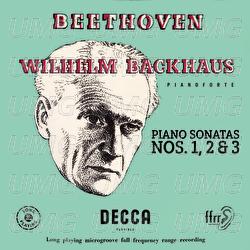 Beethoven: Piano Sonatas Nos. 1, 2 & 3 - Wilhelm Backhaus