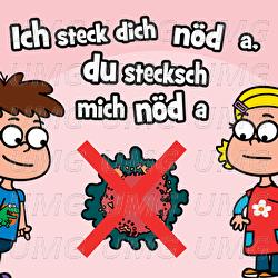 Ich steck dich n&ouml;d a, du stecksch mich n&ouml;d a - Juhui Chinderlieder
