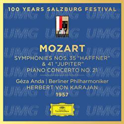 Mozart: Piano Concerto No. 21; Symphonies No. 35 "Haffner" & No. 41 "Jupiter" - Géza Anda, Berliner Philharmoniker, Herbert von Karajan