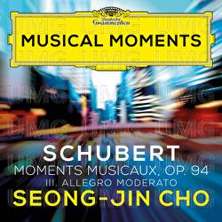 Schubert: 6 Moments musicaux, Op. 94, D. 780: III. Allegro moderato - Seong-Jin Cho