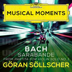 J.S. Bach: Partita for Violin Solo No. 1 in B Minor, BWV 1002: Sarabande (Arr. by Göran Söllscher)