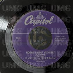 Monday, Tuesday, Wednesday (I Love You) - Jo Stafford, Gordon MacRae