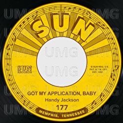 Got My Application, Baby / Trouble - Handy Jackson
