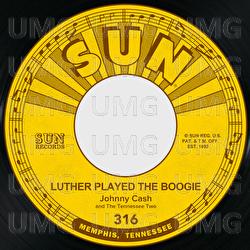 Luther Played the Boogie / Thanks a Lot - Johnny Cash, The Tennessee Two