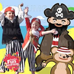 The Happy Pirate Song - Toddler Fun Learning