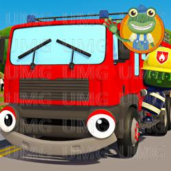 Fiona Fire Truck - Toddler Fun Learning, Gecko's Garage