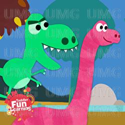 The Prehistoric Animal Brigade - Toddler Fun Learning