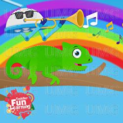 The Rainbow Song - Toddler Fun Learning