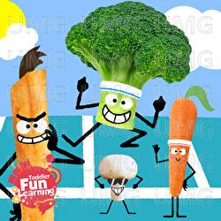 The Vegetable Race - Toddler Fun Learning