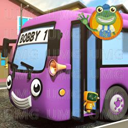Wheels on the Bus - Toddler Fun Learning, Gecko's Garage