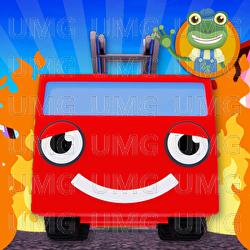 5 Little Fire Trucks - Gecko's Garage, Toddler Fun Learning
