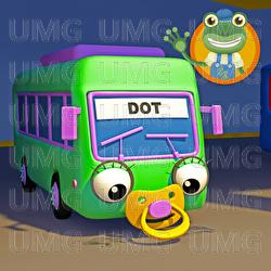 5 Little Buses - Gecko's Garage, Toddler Fun Learning