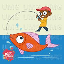 12345 Once I Caught a Fish Alive - Toddler Fun Learning