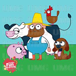 Old Macdonald Had a Farm - Toddler Fun Learning