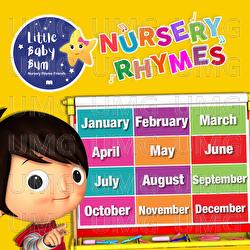 Months of the Year Song - Little Baby Bum Nursery Rhyme Friends