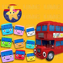 10 Autobuses - Little Baby Bum Rima Ni&ntilde;os Amigos