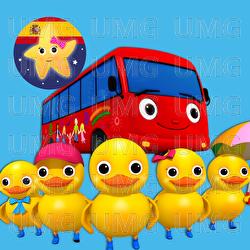 Cinco Patitos en un Autob&uacute;s - Little Baby Bum Rima Ni&ntilde;os Amigos