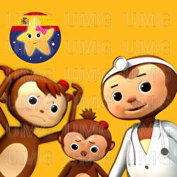 5 Monitos, Pt. 2 - Little Baby Bum Rima Ni&ntilde;os Amigos