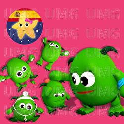 Cinco Monstruitos - Little Baby Bum Rima Ni&ntilde;os Amigos